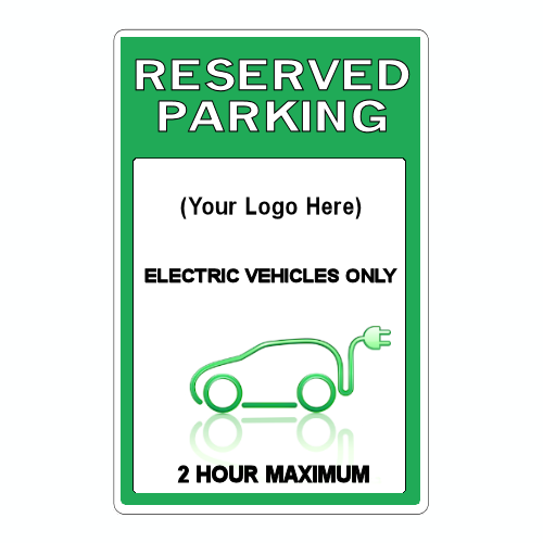 Custom Electric Vehicle Stall Signage Electrified Stall Retro Design