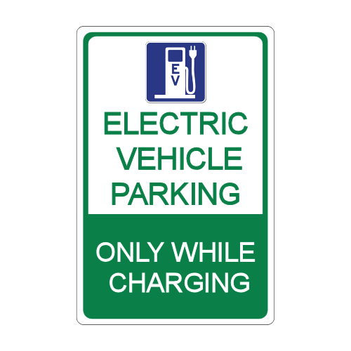 Electric Vehicle Stall Signage